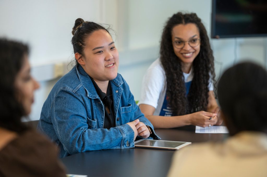 Students in a seminar
